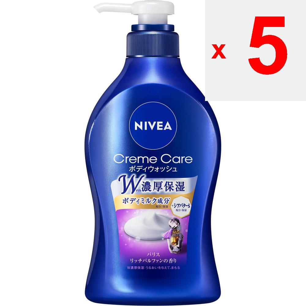 KAO NIVEA Cream Care Body Wash Paris Rich Parfum Fragrance Pump 480mL Personal Medium Price Range Body Soap Personal Medium Price Range