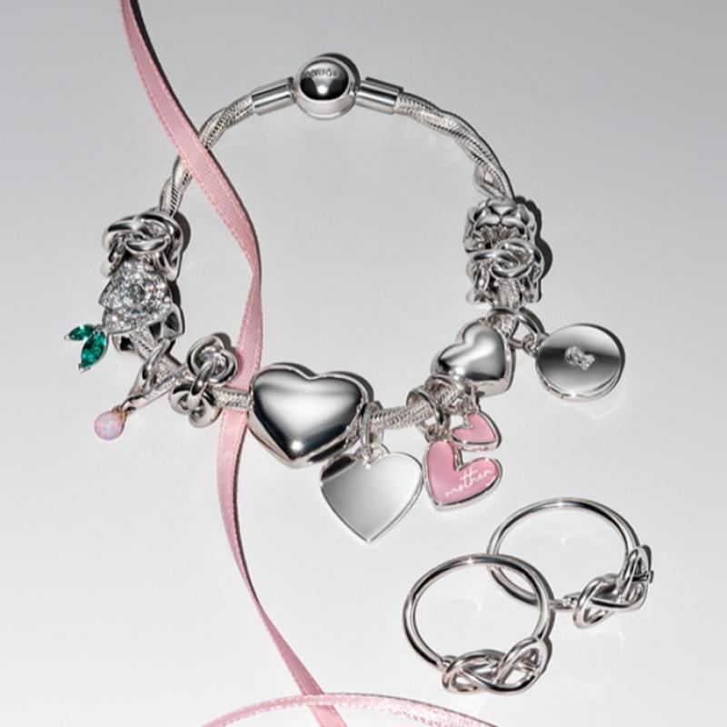 Pandora Spiritable Mother   Daughter Dangle Charm 793766c01