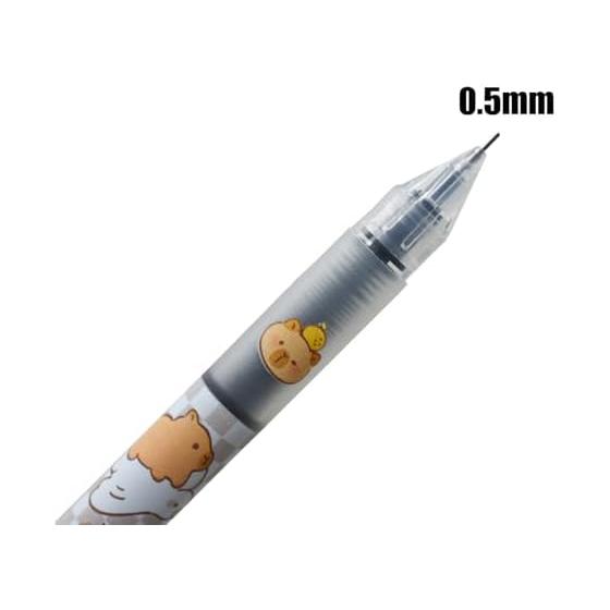12 Pcs Cute Capybara Gel Pens, Black Ink, 0.5mm Fine Point, Smooth Writing, Kawaii Animal Design, Ideal for Students, Kids, Party Favors, Gifts,