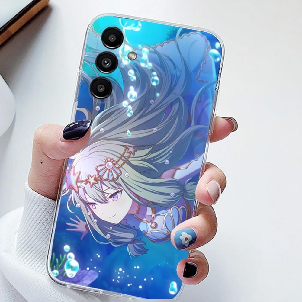 

Game Project Sekai Phone Case For Samsung Galaxy A71,70,52,51,40,31,A50,30S,21S,Note20ultra Transparent Cover samsunga714g