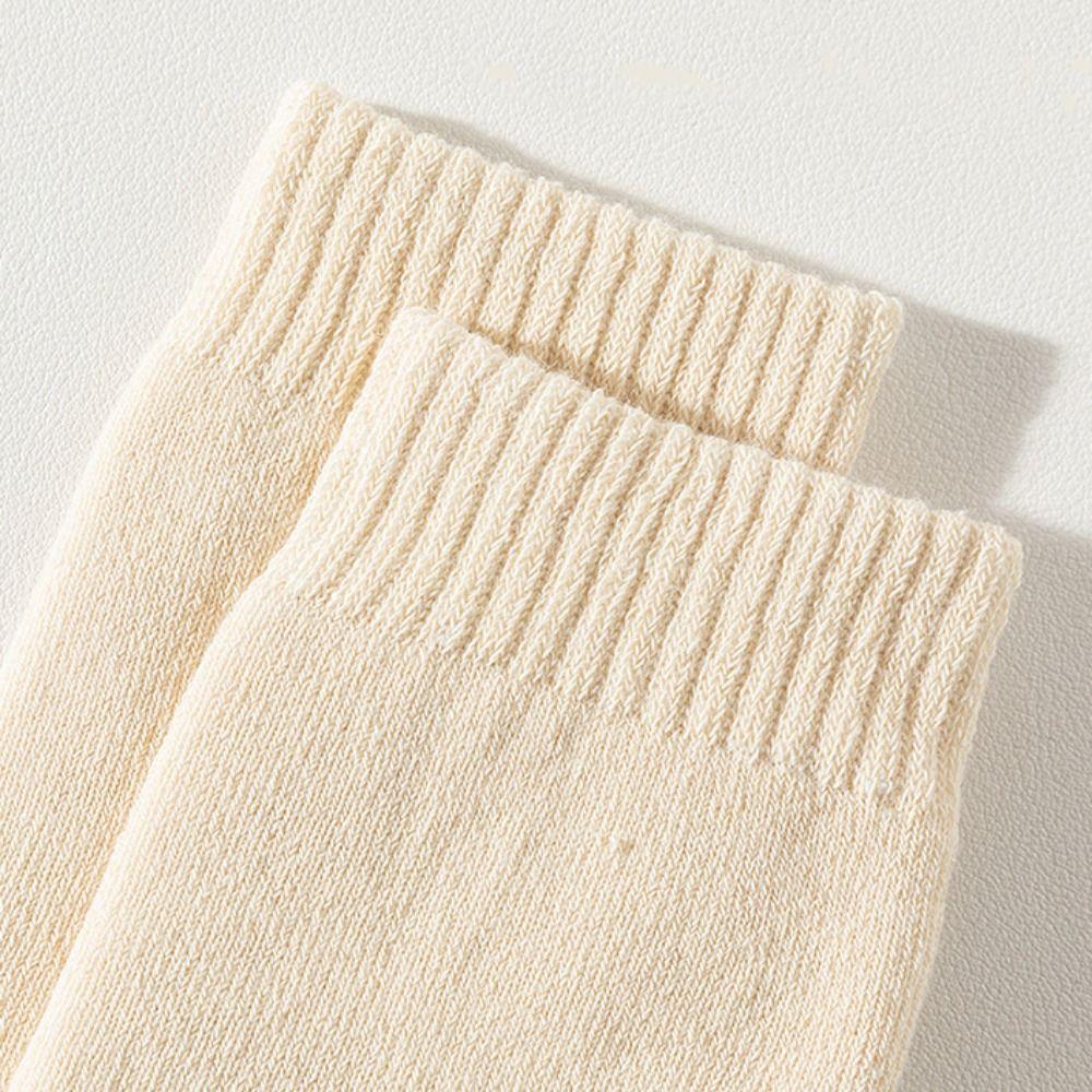 5Pairs Short Tube Girls Floor Plush Socks Warm Children's Winter Socks Kids Thicken Socks Kids