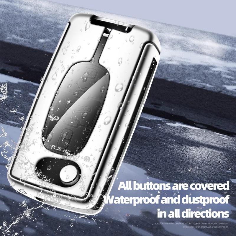 Zinc Alloy Car Key Case Cover Citroen C4 C5 C3 C1 C2 C6 C8 Picasso Berlingo VTS Xsara C-Crosser C-Elysee Jump KeyChain Metal Key