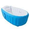 Inflatable Baby Bathtub with Air Pump Water Level Marker Skid Resistance Bottom Foldable Toddler
