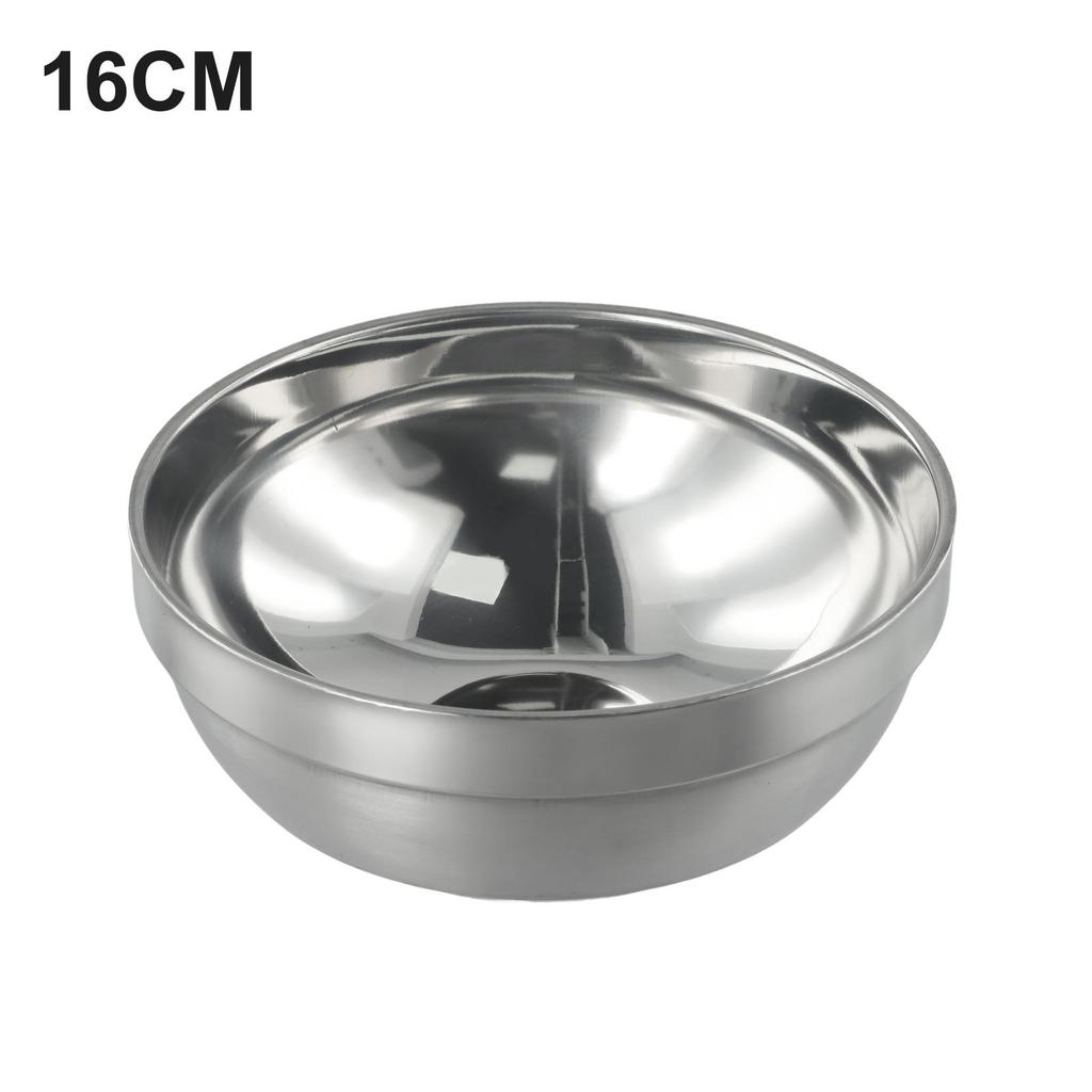 Bowl Home Insulation Mixing Bowls Noodle Replacement Silver