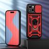 KEYSION Shockproof Case for iPhone 15 Pro Max 15 Ultra Slide Camera Lens Protection Ring Phone Cover for iPhone 14 13 12 11 Pro