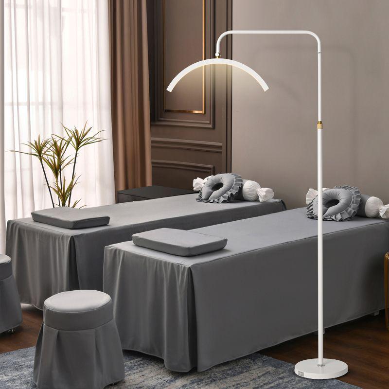 Beauty Light U-Shaped Floor Lamp: Super Bright, Eye-Protective Lighting for Eyelash Extensions, Manicures, Tattoos, Freckle and Acne Treatments.