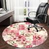 1pc Office Carpet Chair Mats Floral Patchwork Pattern Perfect for Decorating Office Chairs, Living Rooms, Or Bedrooms