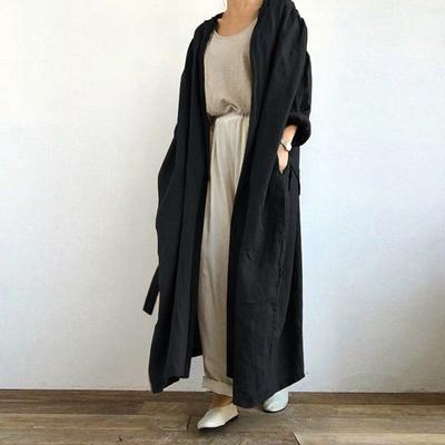 Damen Casual Einfarbig Druck Herbst Winter Langarm Jacken & Mäntel