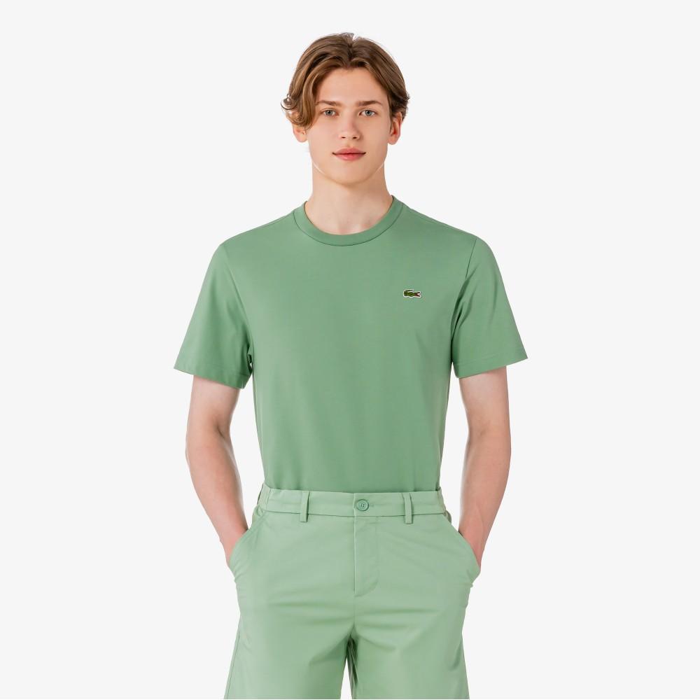 [Lacoste] Men s Basic Crew Neck Short Sleeve T-Shirt TH380E-56G02M 4