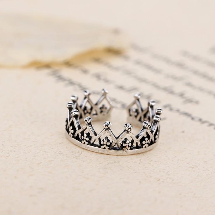Retro Cable Knit Open Ring - European  American Fashion Jewelry Adjustable Open