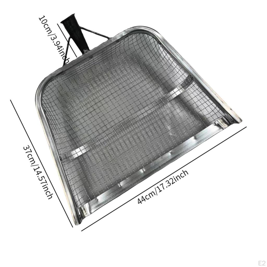 Landwirtschaftliches Sieb aus Metallgitter, Werkzeug mit Schraubanschluss, vielseitig,