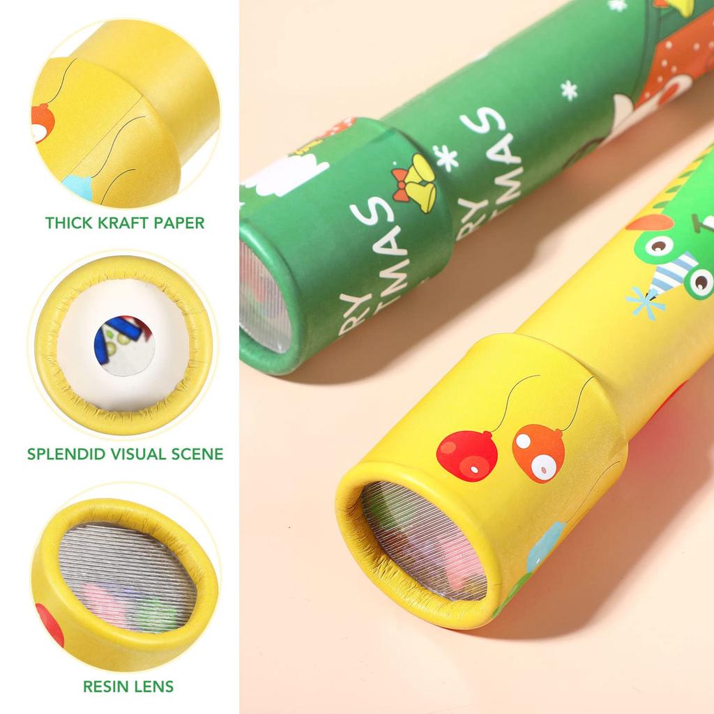 STOBOK Kaleidoskop Verwandelt Was Sie Betrachten in ein Volkstümliches Altes 2-teiliges Spielzeug, Kinderspielzeug, Muster, Basteln, Basteln, Preise, Spielzeug, Spielzeug, Geburtstag,