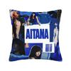 Aitanaed Ocana Tour Music Square Pillow Case Polyester Cushions For Sofa Creative Cushion Covers