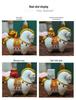 Chinese New Year Wealth & Fortune Gift Set: Year of the Horse Gold Painting with White Horse Decor
