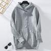 Winter Women's Clothing New Retro Sweater Women's Button Hooded Solid Color Long Sleeved Knitted Cardigan Office Women's Jacket