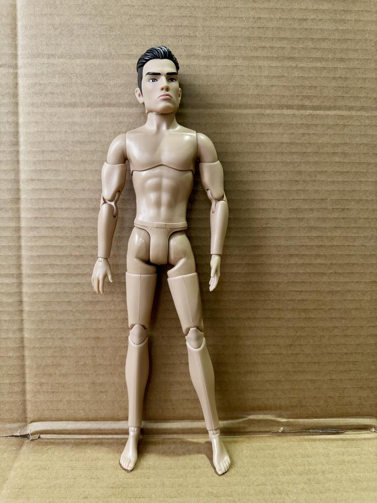 29cm Costume Drama Men Doll Multi-Joints Movable Doll 35cm Muscle Male Doll Collections Doll Toy Parts