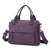 Vintage Women's Bag Lightweight Shoulder Crossbody Bag Solid Color Commuter Small Square Bag