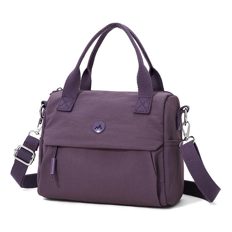 Vintage Women's Bag Lightweight Shoulder Crossbody Bag Solid Color Commuter Small Square Bag