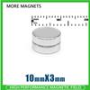 10X3mm Small Circular Magnets 10X3mm For Home Refrigerators, Offices DIY 10X3mm