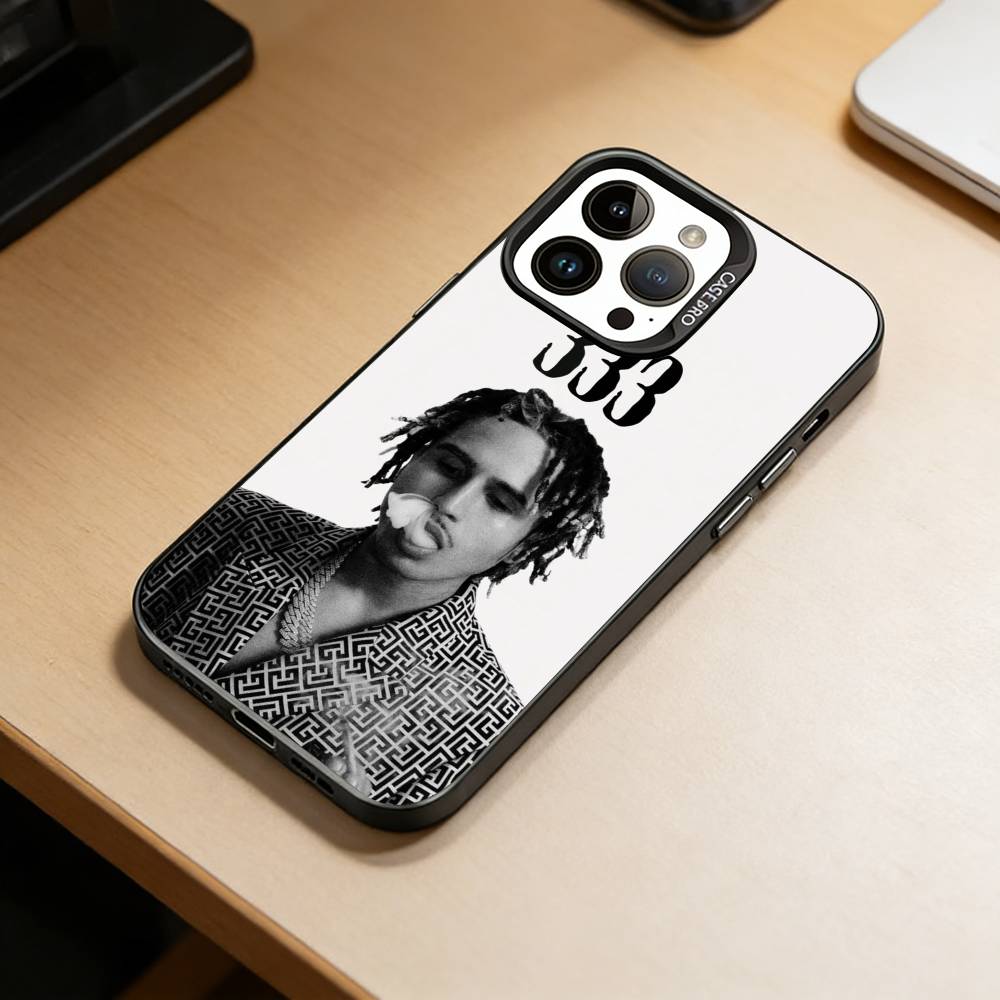 Rapper Matue-333 Phone Case For iPhone 17,16,15,14,13,12,11 Plus,Pro Max,XS,Colorful Silver Phone Case Funda Cover
