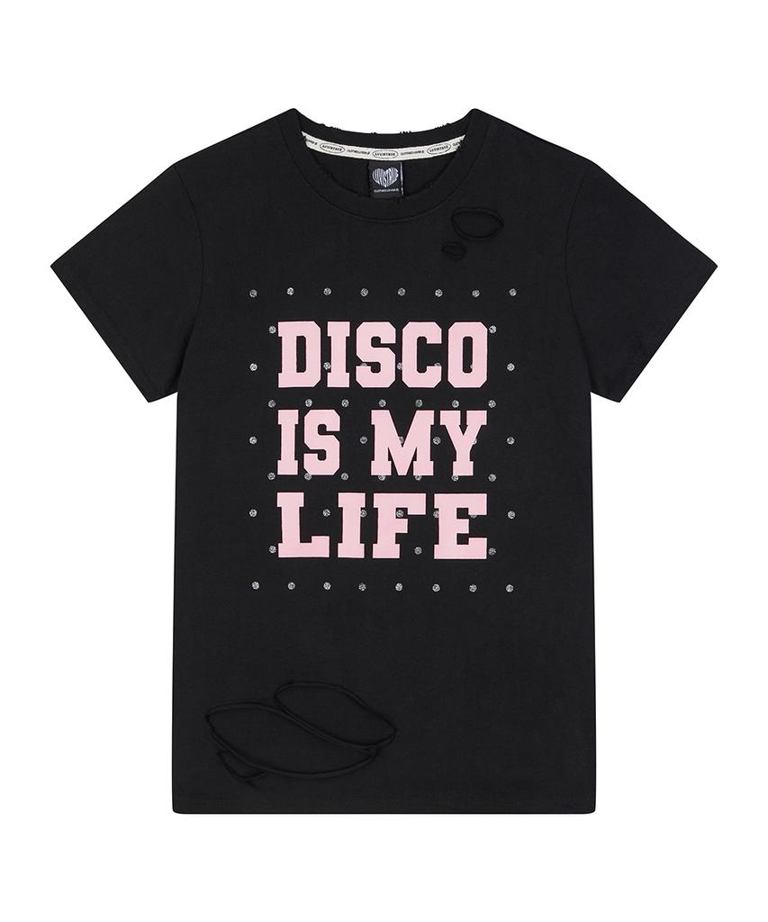 LUVISTRUE Sy Disco Damage Tee(Black)