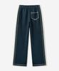 SATUR Rawton Stitch Track Pants Navy
