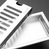 Shower Drain Long Stainless Steel Deodorant Removable Floor Drain for Bathroom Hotel 20cm Middle