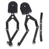 Bike Hoist Garage Storage Bike Lift Pulley System With 60Kg Bearing Overhead Bike Rack Ceiling Frame Roof Box Storage Hanger