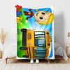 1pc Blanket - TuTiTu Print Design, Lightweight Blanket for Sofa, Bed- Soft &Warm, Gift for All Seasons
