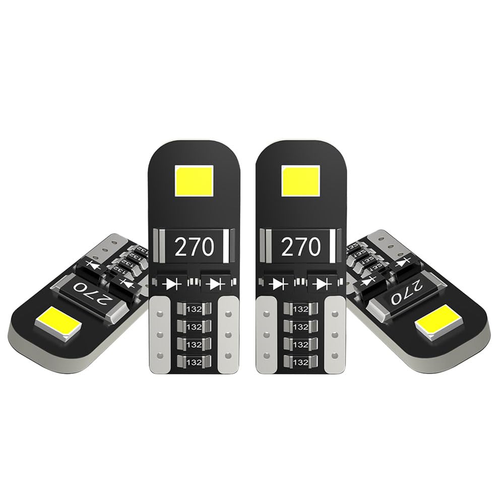 T10 LED Explosive Position Lamp White Number License Light Room белый