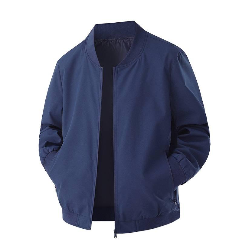 Baseballjacke Herren Trenchcoat Outdoor Neu Baseballkragenjacke