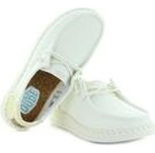 Женская обувь Dude Wendy espadrille woven sneaker бежевые белые