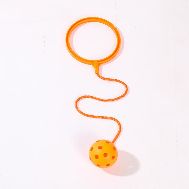 Lemon Jump Ball Swing Ball Tie Foot with Bounce Sense System Training Equipment Game Props Bounce Ankle Ring Bounce Fitness Ball Magic Wheel