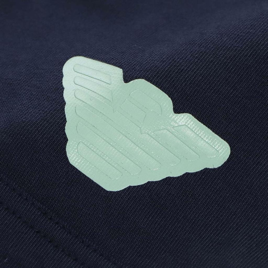 Emporio Armani SHINY LOGOBAND Men's Boxer Briefs with Shiny Waistband and Logo, Front Closure, Size S (EU Size), 54045129, Black