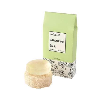 Koharubiyori Saç Derisi Şampuanı Sardunya Bergamot Lifa ile Katı Saç Kremi Bar Şeklinde, 100g, & Koku, Tepsi, Şampuan,