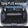 25 BYD Song Plus TPE Trunk Mat Set: Integrated, Foldable, Full Backrest.