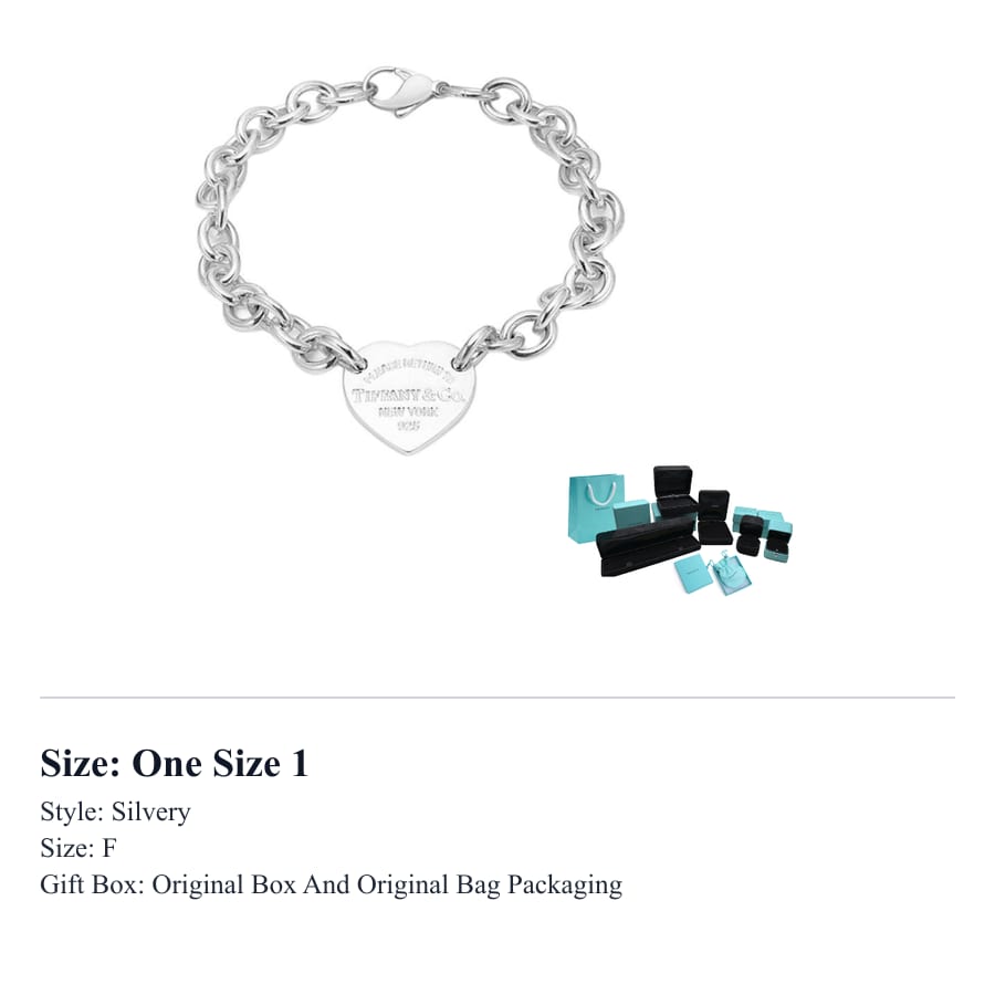 TIFFANY & CO. Silber Armbänder Unisex Silber 21149802