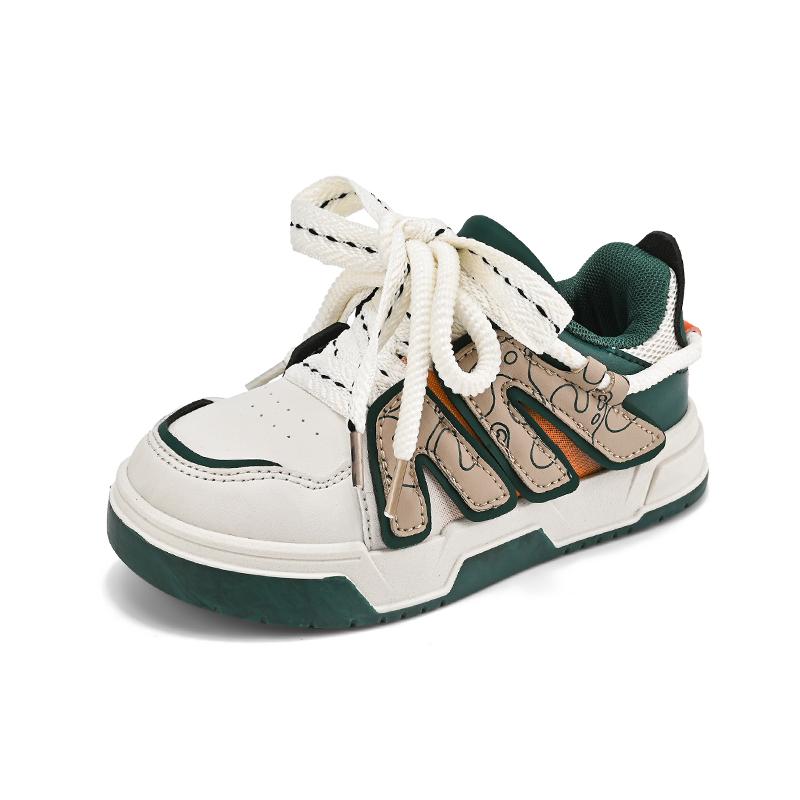 

Детские кроссовки для доски осень сеть знаменитости допамин повседневные кроссовки милые уродливые милые хлебные туфли дышащие большие дети 36