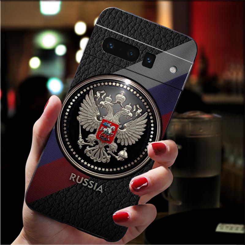 

Чехол для телефона с флагом России для Google Pixel 8 7 Pro 7a 6A 6 Pro Pixel 8A 4A 3A 4 XL Pixel 5 6 4 3 3A XL Google Pixel 3