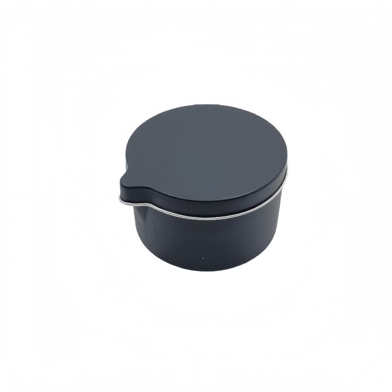 Multi-Purpose Tinplate Candle Jars with Handy Spout Leakproof Tins for Aromatherapy Massage Cream Cosmetic Storage