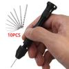Micro Twist Hole Maker Pin Vise Micro Drill Bits Mini Hand Drill Rotary Tool Jewelry Making