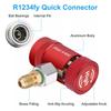 2 Pz Adattatore Connettore Rapido R1234Yf Lato Alto/Basso Auto Ac R1234Yf Accoppiatori Rapidi Adattatori Refrigerante Kit di Conversione
