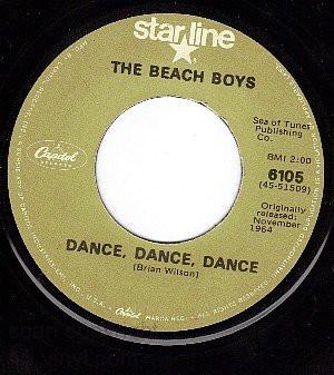 

7inch Record BEACH BOYS - Dance, Dance, Dance 6105 Starline, Capit 1978 US Rock Used