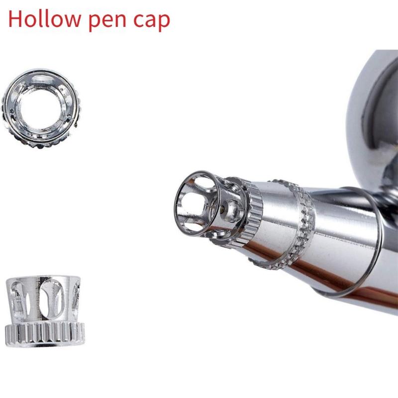Precise Engineered Airbrush Needle Protector Nozzle Cap Crafted from Wear Resistant Alloy For 130 131 180 Models