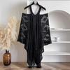 Tassels Bohemian Shawl Sun Protection Crochet Top Women Comfortable Knit Hollow Out Top  Streetwear