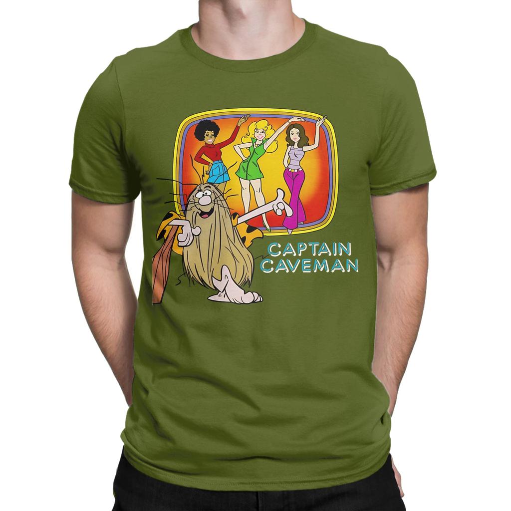 Teen Angels Novelty 100 Cotton Tshirt Captain Caveunisex Tops Tees For Unisex