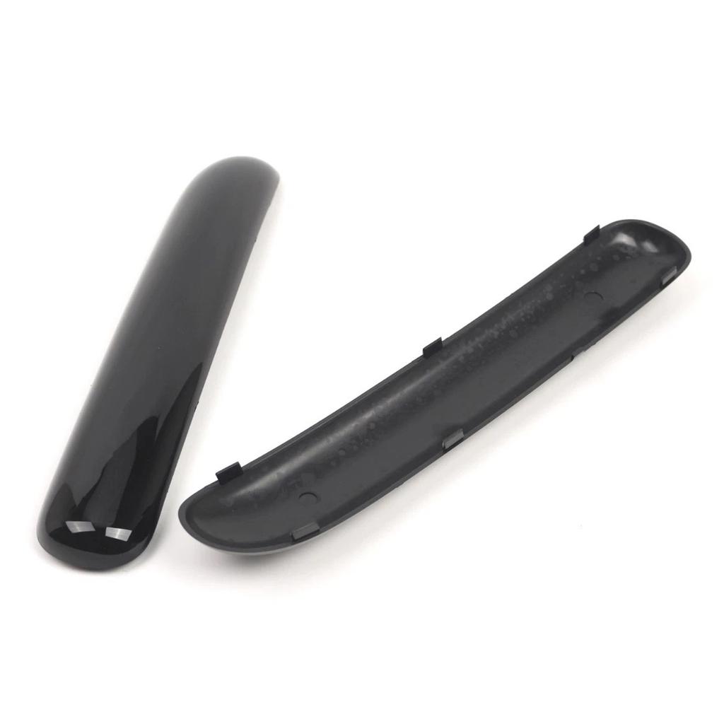 Pair Front Bumper Trim Set For Mini One Cooper R50/R52/R53 01-2004 Glossy Black