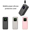 Durability Silicone Shell For  20000mAh 130W Powerbanks Cover NonSlip Grip Dustproof Protections Cover Sleeve