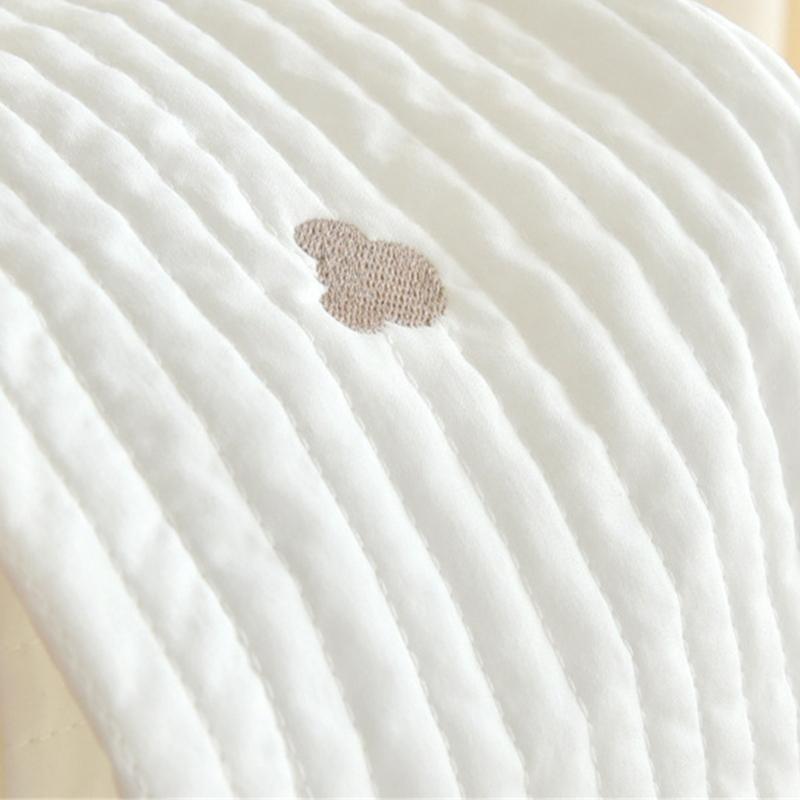 Baby Cot Hanging Storage Bag Bedside Hanging Storage Pocket Cotton Bag for Organizing Diapers & Toy Beside this crib