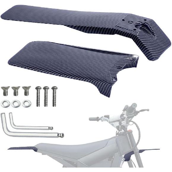 

Compatible Fit for Tutti Soleil 01 Tuttio Soleil01 GB SF BF ARC Electric Dirt Bike Front/Rear Fender,Carbon Fiber Pattern Mud Guard Mudguard (Carbon Carbon fiber pattern